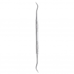 1 tk Premium kahe otsaga k&uuml;&uuml;ne t&ouml;&ouml;riist - Roostevaba teras Vaevatu naha k&uuml;&uuml;nenahavoltide trimmer, Kallus ja U3L3 white-1pcs