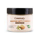 Cosmaty Orgaaniline 100% Puhas Multani Mitti Pulber (Fulleri Maa) Nahale ja n&auml;ole savid (400g)