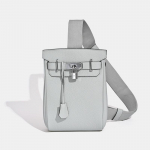 2025 Uus Unisex Pealmine Kiht Lehma Nahast Rinnakott &Otilde;lakott Ehtsast Nahast Seljakott Lukuga Riputatava Kaunistusega 17 x 8 x 27CM+silver buckle