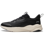 Li Ning Flow Cloud Moodne Trend Lihtne Libisemisvastane Kulumiskindel Madal L&otilde;ikega Vabaaja Jooksujalatsid Naiste toss Must AGLU090-4 37 beige