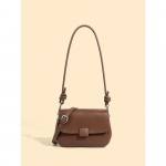 Uus Moodikas Mitmek&uuml;lgne V&auml;ike Ruudukujuline Kott Lehma Nahast &Otilde;lakott Pehme Nahk Temperament Naiste Kott tumepruun v&auml;rv