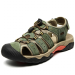 Suured ehtsast nahast meeste sandaalid suvised meeste rannasandaalid v&auml;listingimustes meestele 38