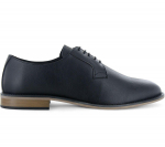 NAE Vegan Shoes JAKE - Herren klassische Business Schuhe Schwarz - Hergestellt in Portugal ORIGINAL EU 41