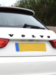 1 tk L&auml;ikiv Must Embleem Volvo Kleebis Tagumine Volvo Embleemi Kleebis Auto Pagasiruumi Kleebis Volvo Polestar XC90 XC60 XC40 S90 V90 jaoks