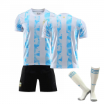 21/22 Argentina Home Jerseys laste jalgpallivormi treeningkost&uuml;&uuml;mi komplekt 24