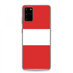 Coque T&eacute;l&eacute;phone &ndash; Samsung &ndash; Galaxy S24 Plus &ndash; Drapeau du P&eacute;rou &ndash; Souple &ndash; mitmev&auml;rviline