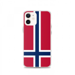 Coque T&eacute;lephone Drapeau Norv&egrave;ge officiel &ndash; iPhone 12