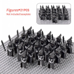 8 tk/partii Haldjad S&otilde;dur Orkid Armee Figuurid LOTR Armor Guard S&otilde;dalane Vibulaskja Keskaja R&uuml;&uuml;tlid Ehitusklotsid Klotsid m&auml;nguasjad kingitused