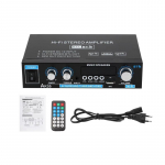 Uus AK35 800W kodune v&otilde;imsusv&otilde;imendi 2 kanalit Bluetooth 5.0 Mini Hifi digitaalne stereoheli v&otilde;imendi toetab FM USB SD mikrofoni sisendit US Plug