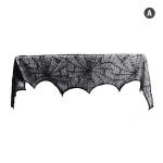 Halloweeni kaunistus pits &auml;mblikuv&otilde;rk luustik Kolju laudlina must kamin mantel sall &uuml;rituse peokaunistused D
