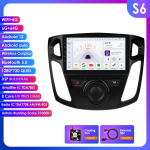 Ossuret 8G RAM 128G ROM AI H&auml;&auml;ljuhtimisega 2-DIN Android Auto Raadio Ford Focus 3 2012-2017 MK3 jaoks Carplay Automeedia GPS Navigatsioon 2DIN Intelligentne Autoradio S6 8Core 6G 64G