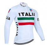 Uus ITAALIA Talvine Jalgrattajakk Meestele Naistele 20d Valge Maanteeratta Maillot P&uuml;ksid &Uuml;likond Ropa Ciclismo Termofliis Jalgrattariided S