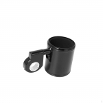 Motorcycle Cup Holder Adjustable Universal,Motorcycle Accessories,Lightweight,Sturdy Easy to Install Sliver