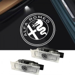 Aohong 2 tk viisakusvalgusti uksel tervitusvalgusti viisakuslamp laserlogo valgusti LED
