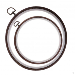 2 Pieces Wooden Hoop Ring Embroidery Stitch Sewing diy