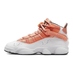 Air Jordan 6 Rings GS Light Madder Root Laste tossud Roosa Light-Madder-Pruun Must DM8963-801 36