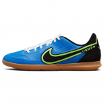 Nike Tiempo Legend 9 Club IC Hele Foto Sinine Laimi Helendav Unisex Tennised Kumm-Keskmine-Pruun Must DA1189-403 46