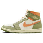 Air Jordan 1 Retro High OG Craft Celadon Meeste Tossud Roheline Taevas-J-Hele-Oliiv Hele-Mandariin FB9934-300 44.5