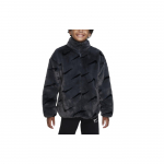 Nike Sportswear Laste kunstkarusnahast jope Tume Suitsuhall/Must Laste t&auml;navamood DV3252-070 XL