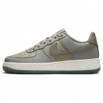 Nike Air Force 1 Low LV8 GS Tume Stucco Keskmine Oliiv Laste tossud Roheline Neutraalne-Oliiv Fantoom FQ6948-001 36