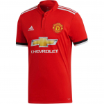 Adidas Manchester United F&auml;nniv&auml;ljaanne T&auml;hetr&uuml;kiga L&uuml;hikeste Varrukatega Jalgpallis&auml;rk Meeste Topid Punane bs1214 XS