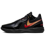Nike Zoom LeBron NXXT Gen AMPD EP Must Metallik Kuldne Punane Unisex Tennised &Uuml;likoolipunasena FJ1567-001 42.5 black