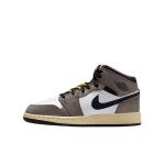 Air Jordan 1 Mid SE GS Tokyo Bio Hack Laste tossud Pruun Valge Koobakivi HQ2014-100 38 black