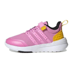 Adidas Lego X Neo Racer TR21 V&otilde;rk Mugav Mitmek&uuml;lgne Vastupidav Madal Laste Jooksukingad Laste toss Roosa Kollane ID7366 30