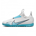 Nike Zoom Vapor 15 Academy L&ouml;&ouml;gisummutusega Madalad Laste Jalgpallikingad Laste Jalgpallikingad Valge Sinine DJ5621-146 38.5