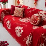 Hiina &scaron;enill-libisemiskindel diivanikattekangas Four Seasons universaalne t&auml;iskattega diivanikatte kate, r&auml;tikutekk 180-130cm