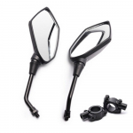 2 tk/paar Universaalsed 8mm 10mm Mootorratta Peeglid Roller E-Bike Tahavaatepeeglid Elektromobiili K&uuml;ljepeegel Kumer Peegel