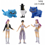 UUS Kpop Deemonik&uuml;ttide Figuur Joonisfilmik&uuml;tid Tiiger Rumi/Mira/Zoey Tegevusfiguur PVC Lauakaunistus Mudelnukk M&auml;nguasi Lastele Kingitus