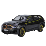 1/24 BMW THE XM Sulamist Auto Mudel M&auml;nguasi Metallist Die-Cast Maastikuauto Heli Valgus T&otilde;mmatav Funktsioon SUV Auto Poisi Kingitus must