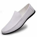 Suur suurus 38-47 Itaalia meeste kingad Vabaaja Luksuslik Suvine Meeste Mokassiinid Nahast Mokassiinid Mugavad Hingavad Slip-On Paadikingad 45 valge