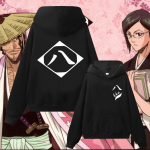 Harajuku Anime Bleach Huppar Cosplay Zaraki Kenpachi Kusajishi Yachiru Puuvillane Pullover Dressipluus Meeste Naiste Streetwear R&otilde;ivad S