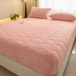 3 tk Pl&uuml;&uuml;sist Madratsikate Voodile, Talvine Pl&uuml;&uuml;sist Soojas Hoidev Voodilina, Hoia Soojas, Madratsikate, Paks Soe Voodiriie Padjap&uuml;&uuml;rid 180x200 sheet+2Pillowcase