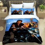 rokkstaar Johnny Hallyday voodipesukomplektid peen vooditarvikute komplekt tekikate vooditekikomplekt voodipesukomplekt luksuslik s&uuml;nnip&auml;evakingitus 70x133cm 2pcs