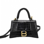 K&auml;epidemega kott Naiste Alligaatori PU Nahast Liivakell K&auml;ekott Metallist &Otilde;lakott Messenger Bag