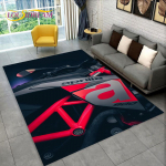 HD Aprilia Racing Mootorratta Logo Vaip Koduseks Elutoa Magamistoa Diivani Uksemati Kaunistuseks, Lasteala Vaip Libisemisvastane P&otilde;randamatt 3D 70x100cm