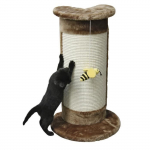 KERBL - Poteau griffoir tronc - angulaire 58cm - Brun valge