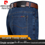 Pierre Cardin Meeste L&otilde;tvad Sirge L&otilde;ikega Denim-Teksap&uuml;ksid 35
