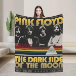 Floyded Rock Me Pinks Tekk Soe Pehme Kohev Pl&uuml;&uuml;s Visketekk Diivani Voodi Pikniku jaoks Flanell Voodikate Voodikate 30x40in