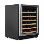 Cave &agrave; vin 50 bouteilles Inox CHR 1T - vinobox