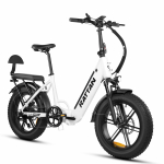 RATTAN LF PRO Mitmek&uuml;lgne linnas&otilde;idu elektrijalgratas 750W mootor 48V18AH aku 20*4-tollised paksud rehvid Linna-t&ouml;&ouml;s&otilde;idu elektroller t&auml;iskasvanutele koos lisakohaga valge