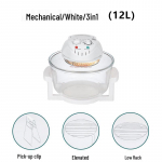 110V klaasist &otilde;hufrit&uuml;&uuml;r ja halogeen-mikrolaineahi - Euroopa, Briti ja Ameerika standardid EU Standard (220-240V)