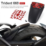 UUS For Trident 660 Trident660 Tagumine porilaud Mootorratta pikendus Porilaud pikendus Pritsmekaitse Rehvikate Front fender
