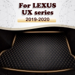 Car trunk mat for LEXUS UX UX200 260h Hybrid/Non-oil-electric hybrid Cargo Liner Carpet Interior Parts Accessories Black-Beige