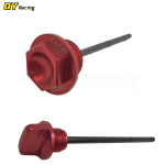 Tap&oacute;n de varilla de aceite de motor CNC para Honda CRF250R CRF250X CRF450R CRF 250R 250X 450R 2004- accesorios de aluminio For Honda 02