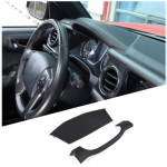 Matte Black Dashboard trument Frame Trim Cover For Toyota Tacoma 2016-