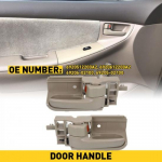 For Toyota Matrix Tc ide Interior Corolla Door Handle LH RH Side